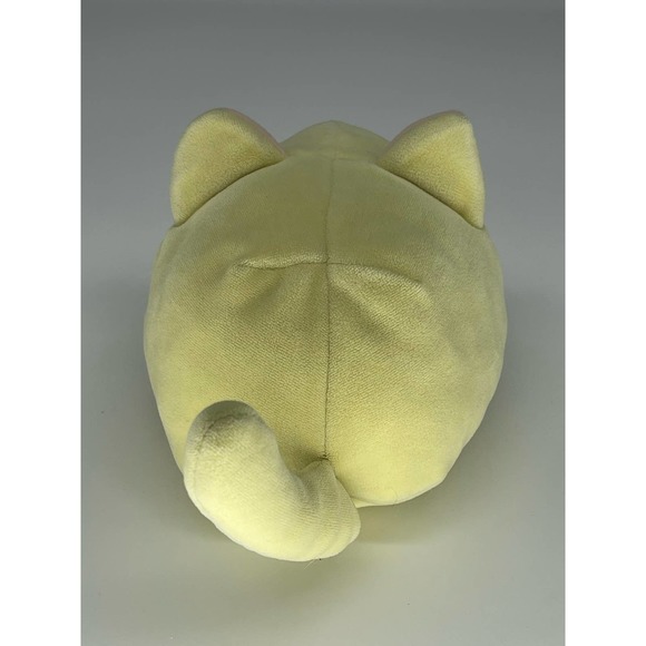 Mochi Fuwa Maru Nyan Cat Small Plush - Lemon Yellow - Picture 3 of 7